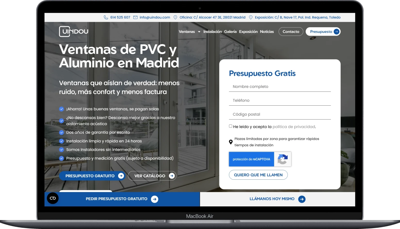 uindou portatil